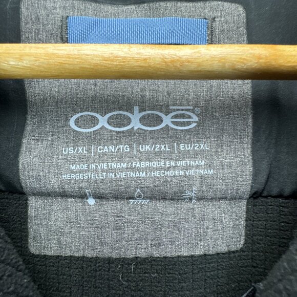 OOBE Softshell Jacket Mens XL Gray Full Zip‎ Fleece Lined 2019 Champions Club - Picture 7 of 15